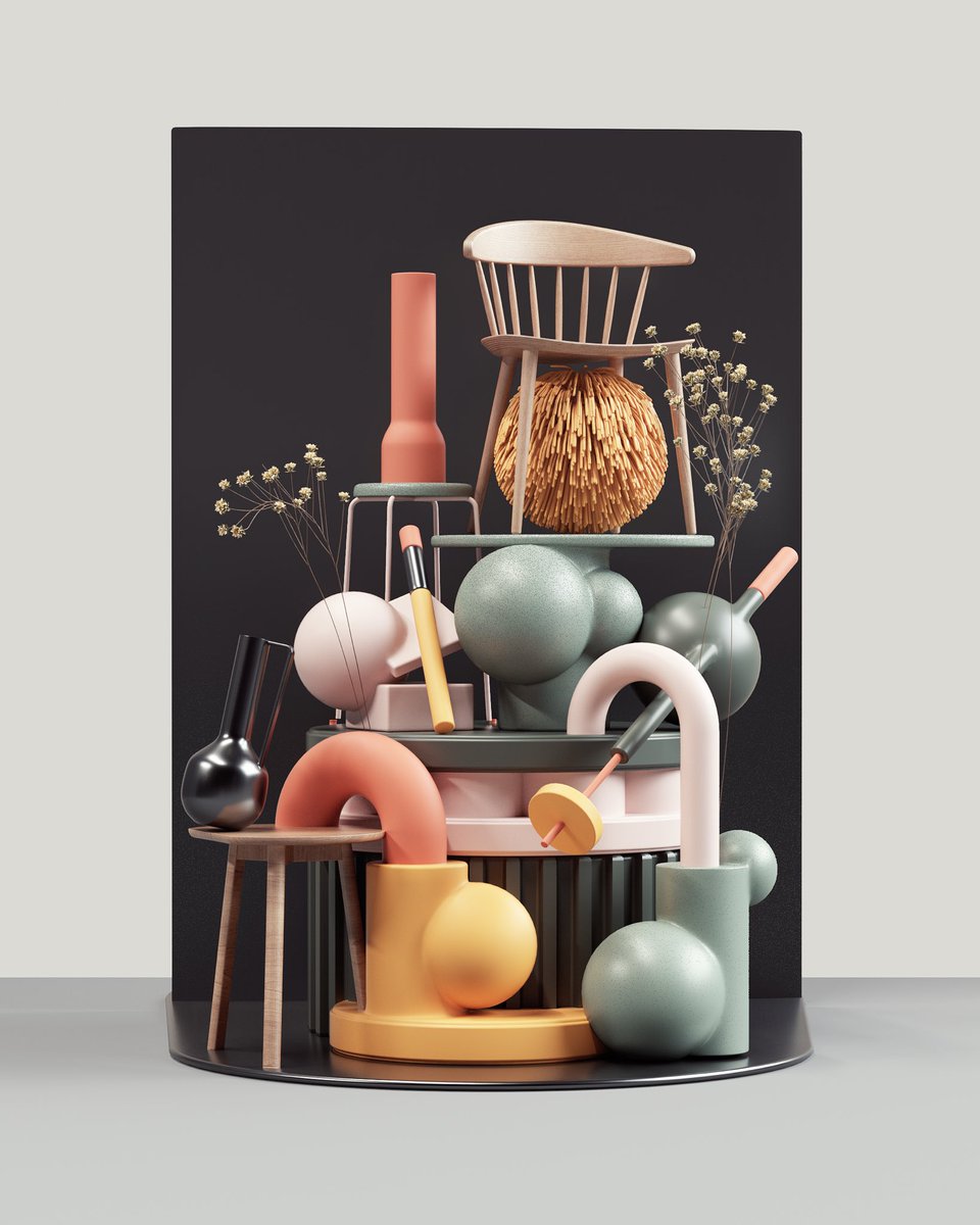 PeterTarka's tweet photo. I’m stacking random objects professionally https://t.co/3fhrWdo2Os