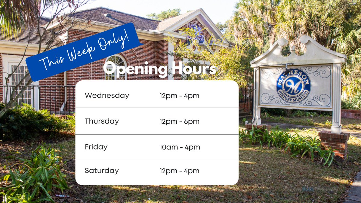 MathesonMuseum's tweet photo. In honor of Tom Petty Weekend at @HeartwoodSound this week we are opening for extended hours on Thursday and Friday. Come tour our two exhibits for free!

#WhyILoveGNV #TomPettyWeekend https://t.co/XQZ61oVl0q