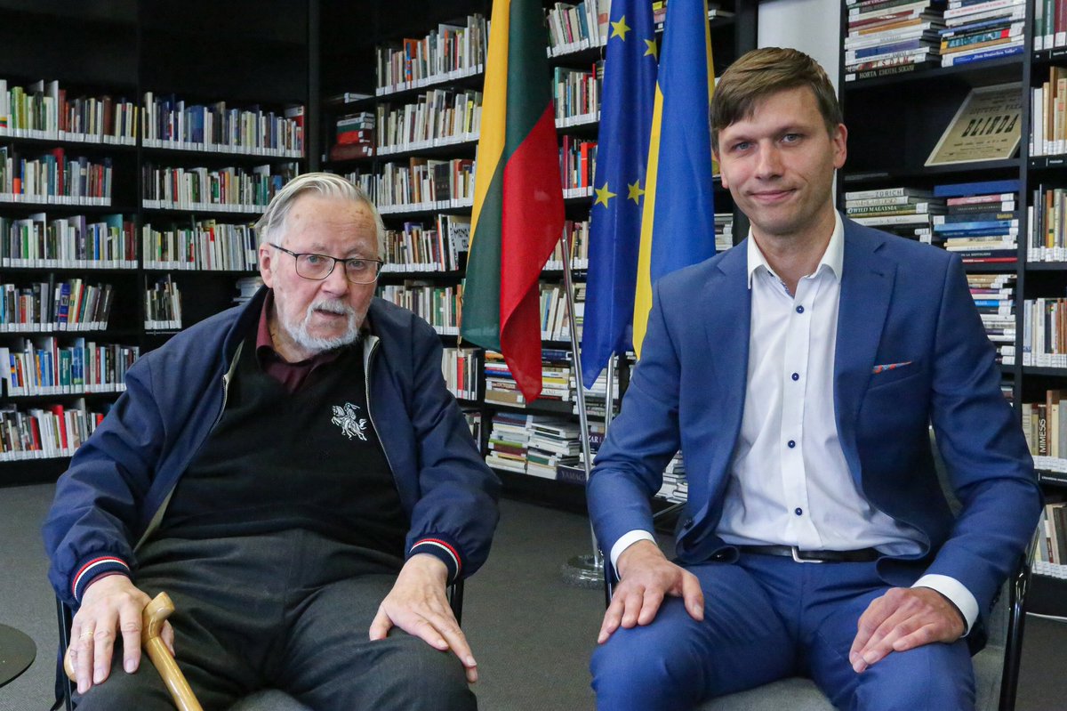 Išskirtinis pokalbis su pirmuoju atkurtos Lietuvos vadovu prof. Vytautu Landsbergiu bit.ly/3eLvxpI #Landsbergis #90metų