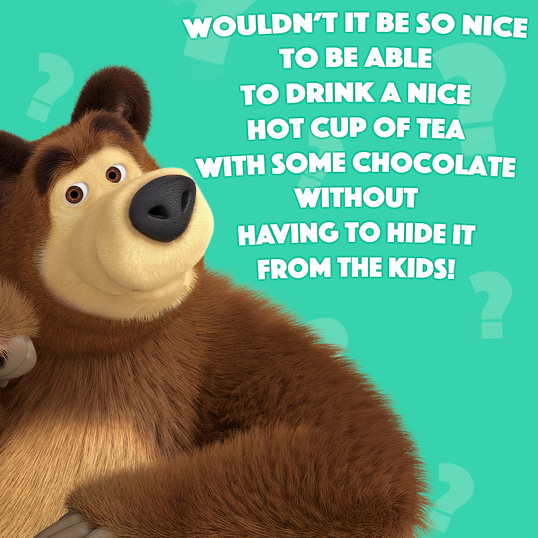 MashaAndTheBear's tweet photo. Just #ParentsGoals! 😂
Today, by the way, is World Candy Day! So give yourself a delicious treat! https://t.co/1RgIZZNDzy