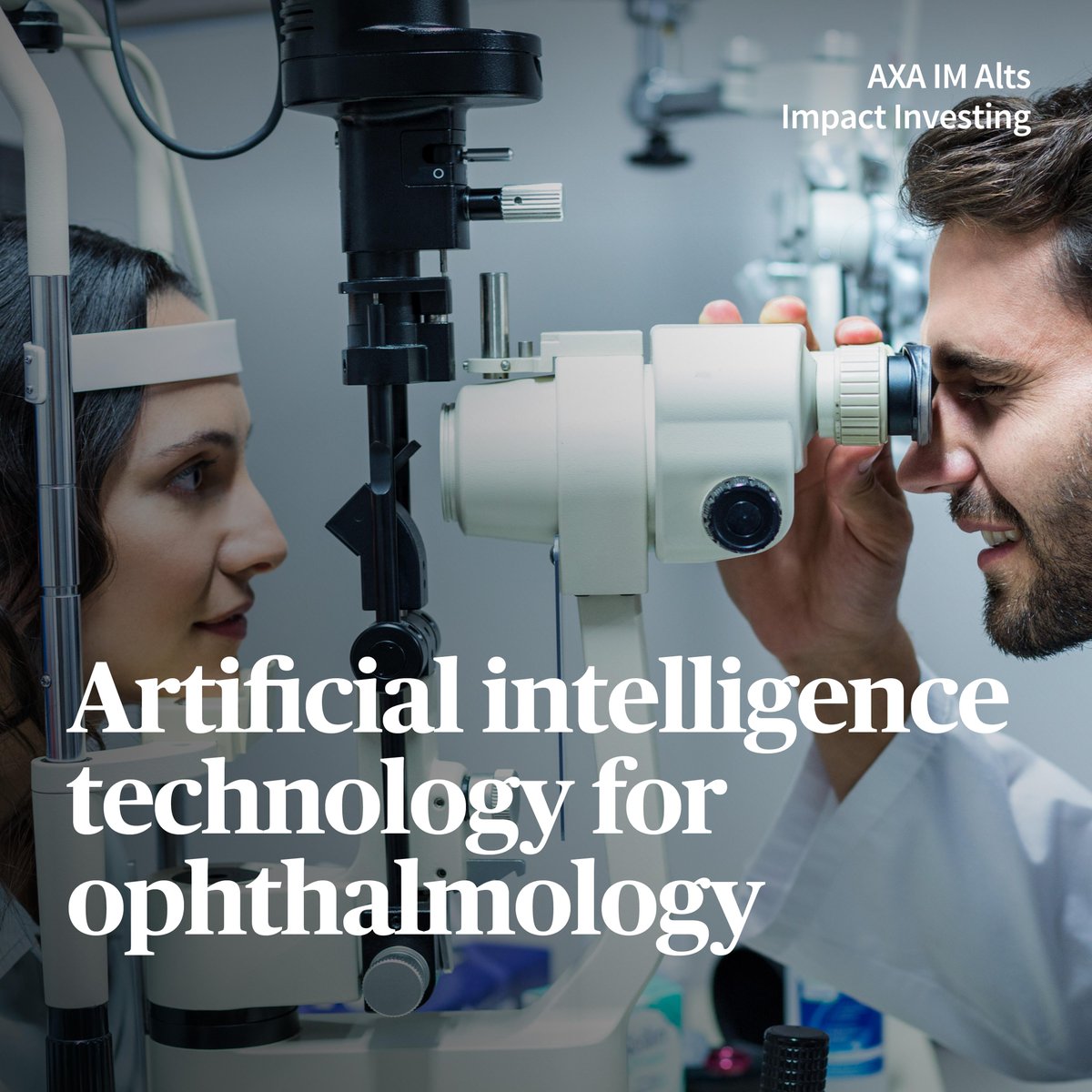 🆕 We are delighted to invest, on behalf of our clients, into @EyenukInc , a company specialized in AI-powered eye-screening technology. Read Eyenuk's Press release ▶ prn.to/3gdpVVI #AXAIMAlts #ImpactInvesting #ArtificialIntelligence #Healthcare