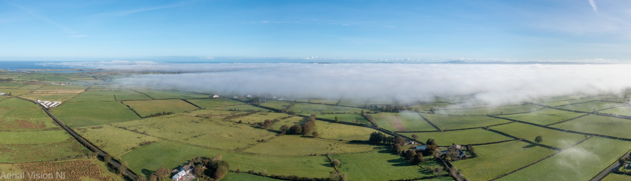Aerial Vision NI on Twitter "A foggy morning in the Coleraine and