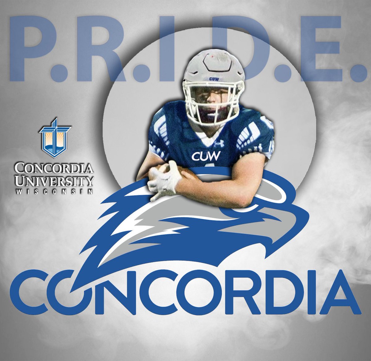 zach_wojo's tweet photo. I am very excited to announce my commitment to Concordia University-Wisconsin to continue my academic and athletic career. I would like to thank my coaches as well as my parents throughout the years, I wouldn’t be where I am today without you guys. @CUWFB @FBCoachGorman https://t.co/Iu2tq7XHIm
