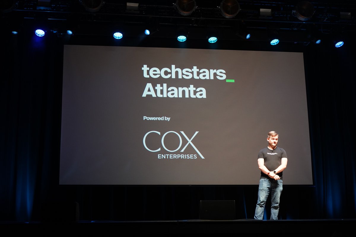 atlchamber's tweet photo. Last night, Tim Dorr, managing director of Techstars Atlanta Powered by @CoxEnterprises, and Hannah Turner, investment associate of @Techstars Atlanta hosted an amazing demo day that featured the 2022 cohort presenting their progress to investors and supporters #ATLInnovationWeek https://t.co/ovDodKOqu3