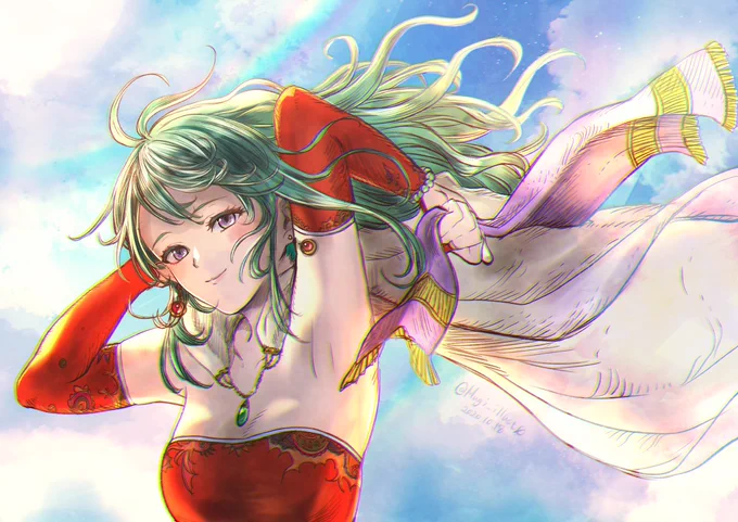 昔の絵ですが!ティナおめでとう!#tina_birthday_2022#ティナ誕生祭2022 