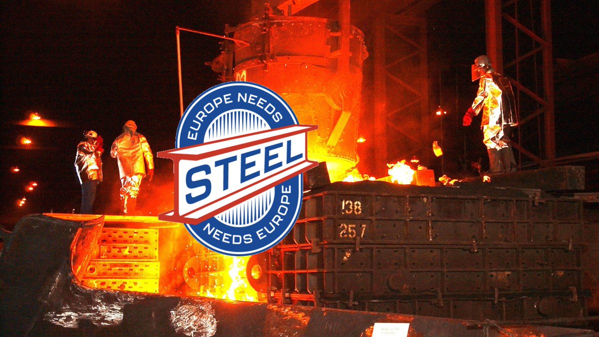 European steel is buckling under the energy &amp; raw materials crises! Thousands of jobs already threatened. Steel social partners jointly call for urgent measures to protect the industry &amp; jobs, ahead of this week’s <a href="/EUCouncil/">EU Council</a>.
#SteelNeedsEuropeNeedsSteel
👉bit.ly/3eIoZbG