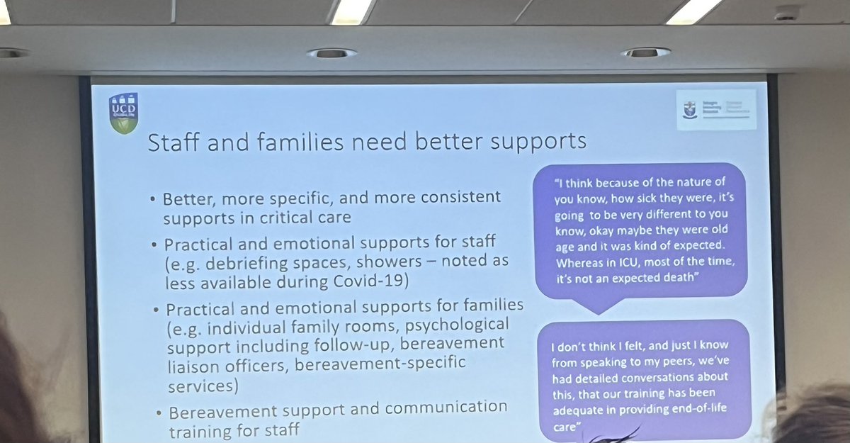 What we don’t talk about but really should !! It can take it’s Toal … The last two years definitely did #BACCNConf2022 #endoflifesupport