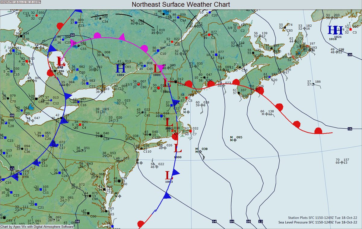 ApexWx's tweet photo. Fort Kent &amp; Saint John Valley Weather Update Tuesday, 18 October 2022
More weather information at https://t.co/CtOATGwv5F

#fortkent #fortkentweather #mainapexwx #saintjohnvalleyweather #aroostookcountyweather #northmaineweather #weather #maineweather #mainesevereweather https://t.co/t38HOiDZqb