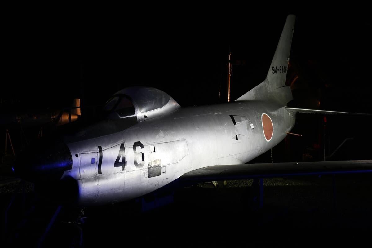 m5p4lnzOzT3U0mA's tweet photo. F-86D（No.94-8146）

#聖博物館
#聖高原
#麻績村
#F86D https://t.co/h07Cks1sBS