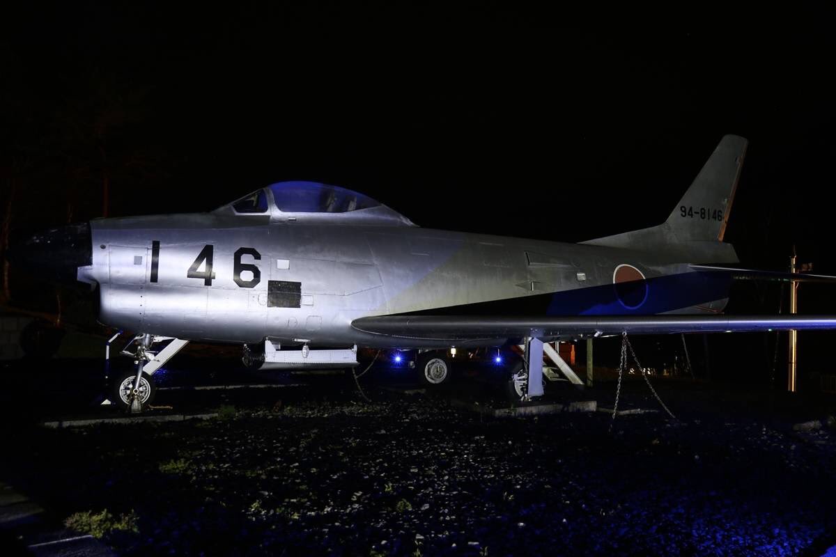m5p4lnzOzT3U0mA's tweet photo. F-86D（No.94-8146）

#聖博物館
#聖高原
#麻績村
#F86D https://t.co/h07Cks1sBS