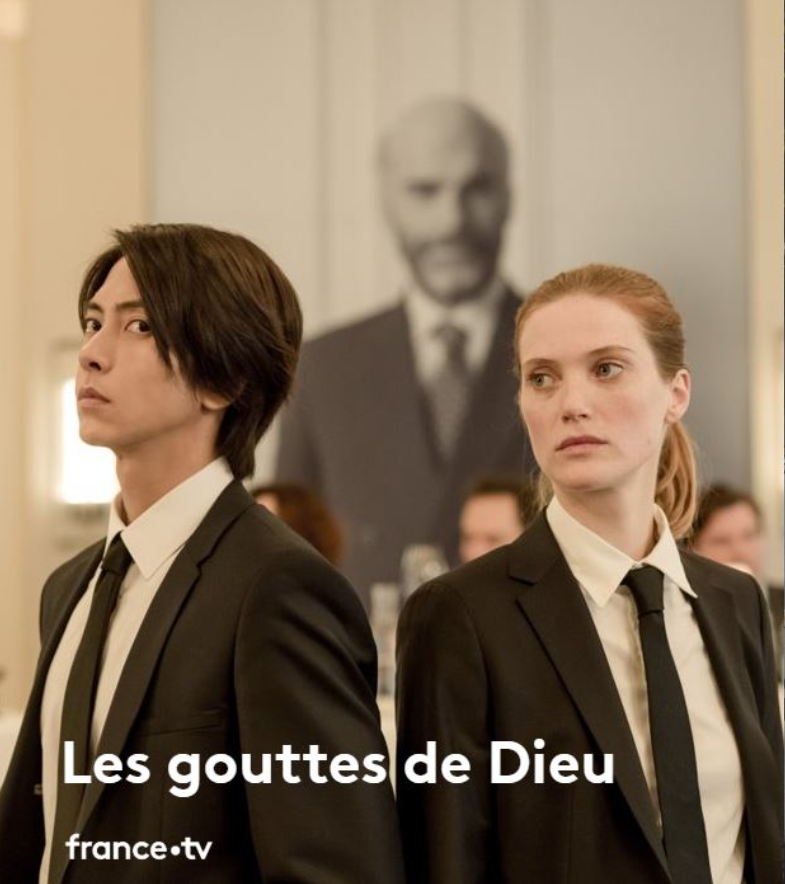 SakuraItohJoan's tweet photo. #MIPCOM
#Drops_of_God is written by Quoc Dang Tran directed by Oded Ruskin produced by Dynamic’s Klaus Zimmermann and stars #FleurGeffrier (Elle) as Camille and #TomohisaYamashita (“Tokyo Vice” “The Man from Toronto”) as Issei.

#LegendaryTelevision #DynamicTelevision
#HuluJapan https://t.co/skyxUonQak