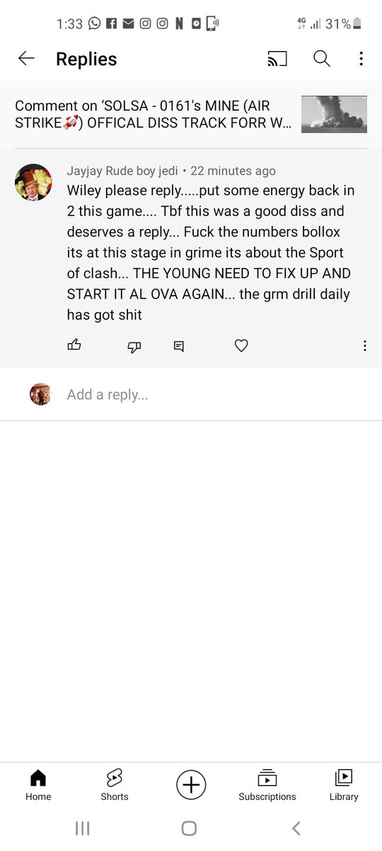 solsagramz's tweet photo. I told everyone iv come baack to organise grime @WileyIgloo this is to put the fire back into grime because its not how it was #Bowe3 #RESPECTFULLY https://t.co/OQxaSlxhkp