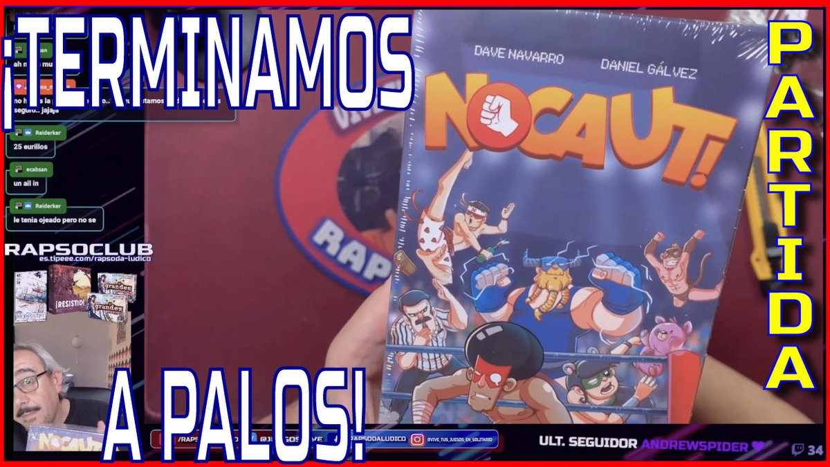 JuegosVive's tweet image. ¡Divertido y rápido este Nocaut! youtu.be/nhCTtFczk0g 
@DracoIdeas  @EclipseEditoria 
#Nocaut #eclipseeditorial #juegodemesaensolitario #rapsodalúdico