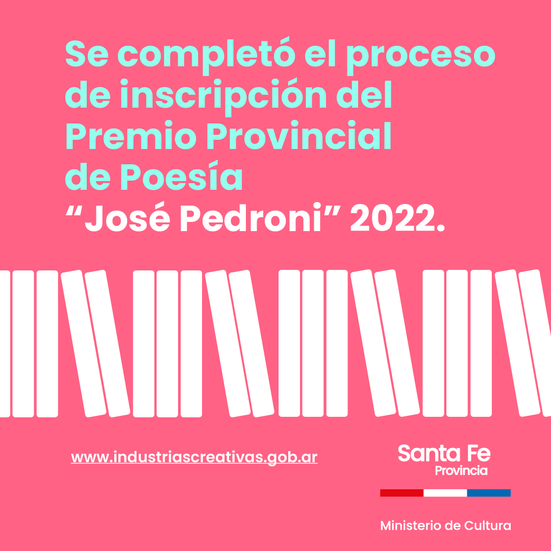 ind_creativassf's tweet photo. ¡Más de 120 inscripciones al Premio Provincial de Poesía!
📖El certamen organizado por @CulturadSantaFe  recibió obras editadas e inéditas para su tradicional convocatoria.
👉🏽Con un total de $ 750.000 en premios, el Premio Provincial definirá las obras ganadoras en noviembre. https://t.co/Dwwe0JHe3I