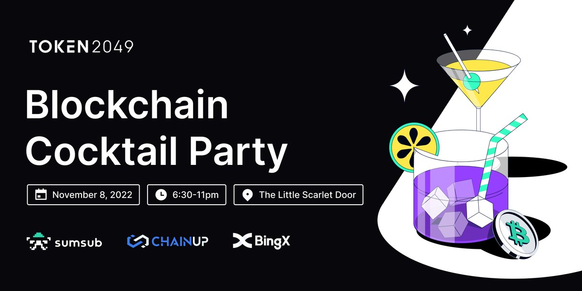 ChainUpOfficial's tweet photo. I'm sure we all had an exhilarating experience at #TOKEN2049, but what if we told you we are back for more!🥳

We would love for you to join us for a private cocktail party in London, with our partners @sumsub and @BingXOfficial. RSVP now! #ChainUp

👉https://t.co/PyM6lmHNC3 https://t.co/dNa3wxOc16