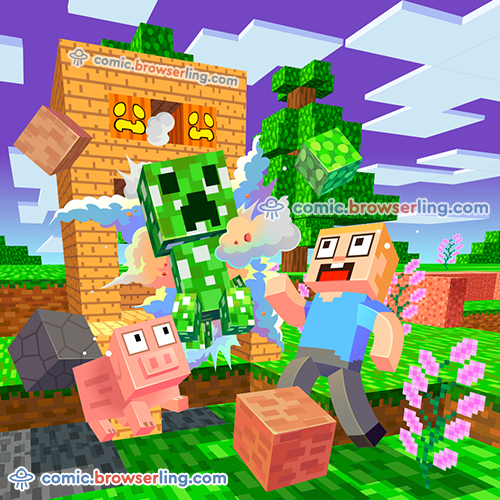 4amCode's tweet photo. Minecraft CSS Pun. #csspun #cssjoke #minecraft #dev #developer #developers #web https://t.co/Nr7eJNOaS8