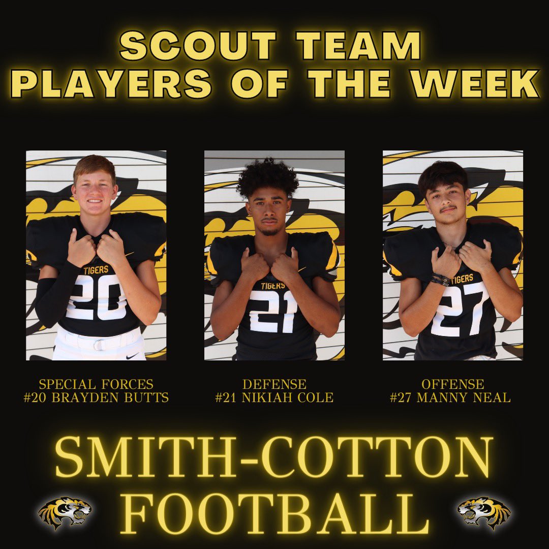 SmithCotton Football (scfootball) / Twitter