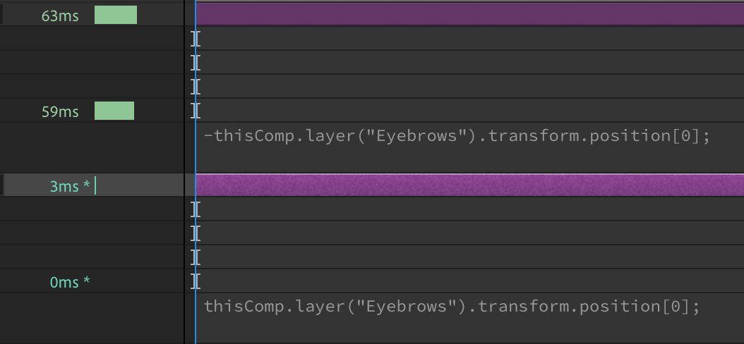 Why does a simple - add 59ms of render time? 😩 <a href="/AdobeAE/">Adobe After Effects</a>