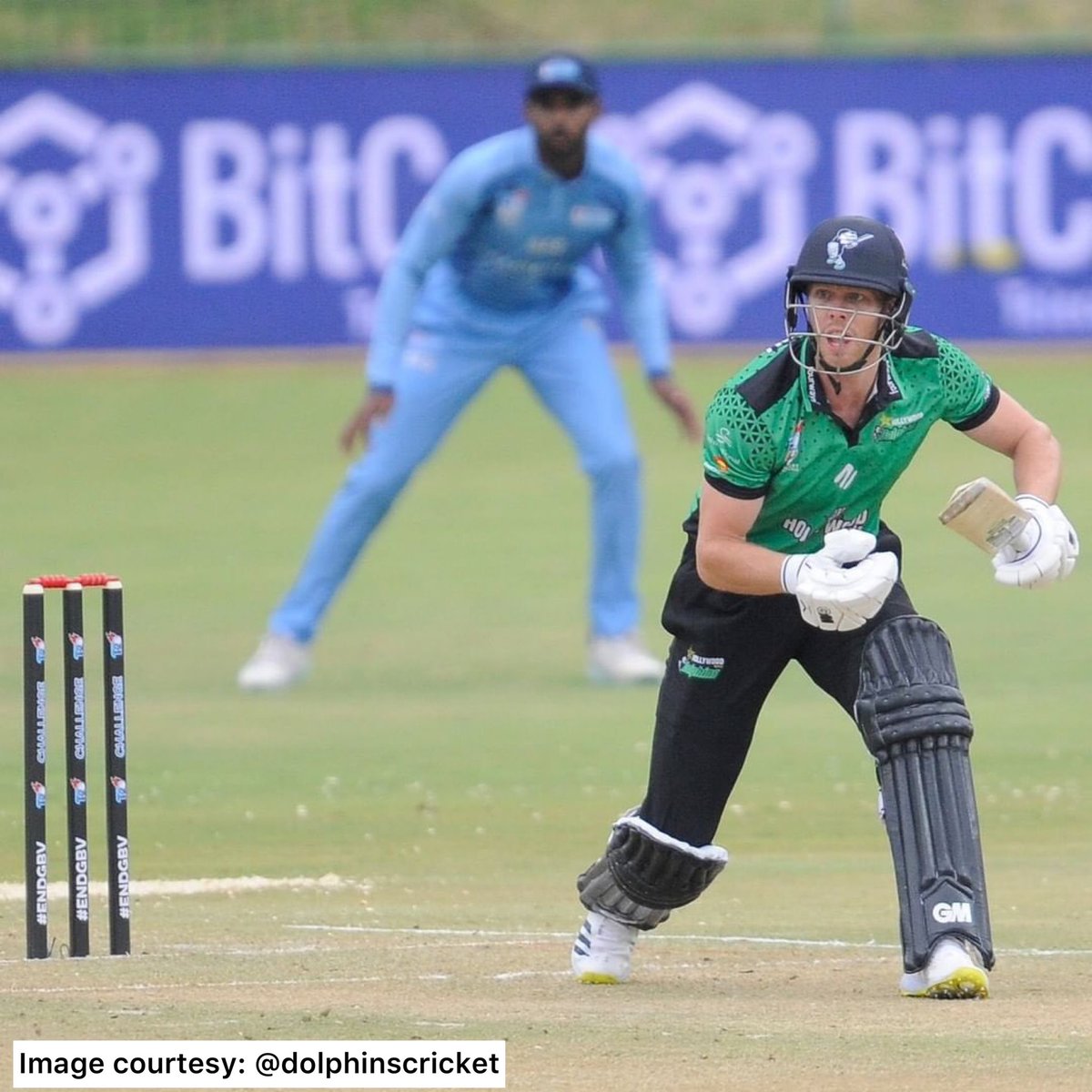 Maiden T20 5️⃣0️⃣ for @BrevisDewald Fighting 5️⃣0️⃣ for @GrantRoelofsen It was a 💯/💯 start to the #CSAT20Challenge. 💙 📸: @Titans_Cricket | @DolphinsCricket