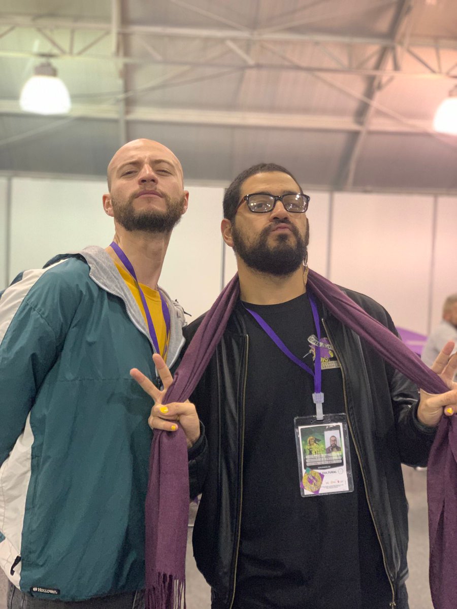 EstonoesDnD's tweet photo. Gracias a todos los que compartieron con nosotros en @universoSOFA este año, fue una experiencia increíble y esperamos que la primera de muchas!
Salimos agotados pero la pasamos muy bien jugando rol con todos ustedes 😊 https://t.co/EPU1UTTYwW