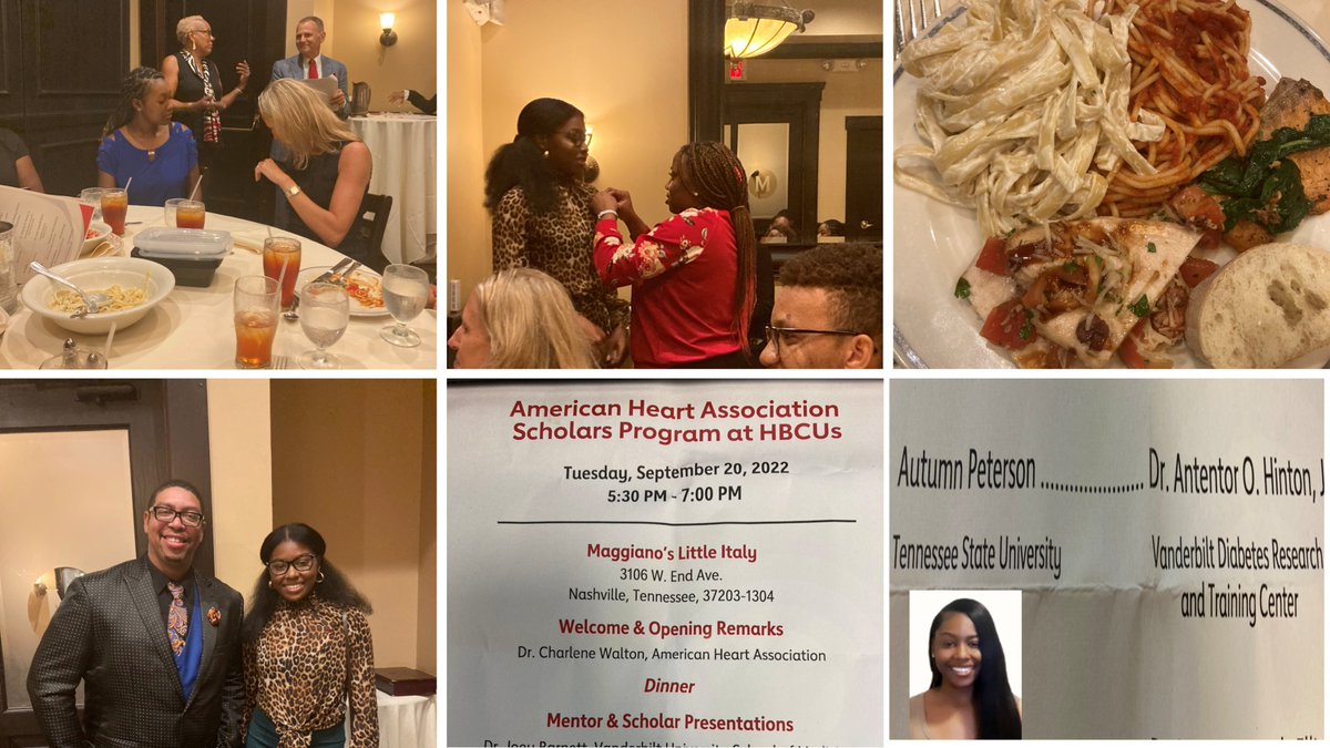 Antentor Othrell Hinton, Jr PhD (A.J. Hinton) (@phdgprotein86) on Twitter photo Congrats to my undergrads <a href="/NeikirkKit/">Kit Neikirk</a> <a href="/bryanna_ys/">Bryanna</a>, Salem Omer & postbac <a href="/kkabugiVU95/">Kinuthia T. L. Kabugi</a> for receiving invitations to present posters & receiving travel awards <a href="/ABRCMS/">ABRCMS</a>
Congrats to my undergrad <a href="/autumngab17/">AP</a> from <a href="/TSUedu/">Tennessee State University</a> for being selected for the <a href="/American_Heart/">American Heart Association</a> HBCU scholars program Congrats to my undergrads <a href="/NeikirkKit/">Kit Neikirk</a> <a href="/bryanna_ys/">Bryanna</a>, Salem Omer & postbac <a href="/kkabugiVU95/">Kinuthia T. L. Kabugi</a> for receiving invitations to present posters & receiving travel awards <a href="/ABRCMS/">ABRCMS</a>
Congrats to my undergrad <a href="/autumngab17/">AP</a> from <a href="/TSUedu/">Tennessee State University</a> for being selected for the <a href="/American_Heart/">American Heart Association</a> HBCU scholars program
