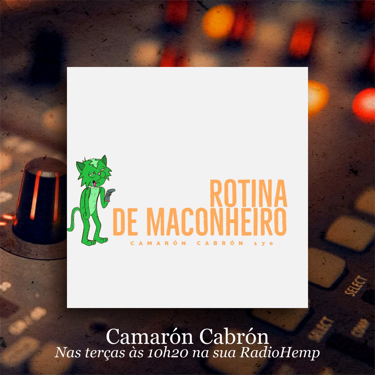 A rotina pode ser quebrada de forma positiva fumando um baseadinho. Mas e se sua rotina for a maconha? O <a href="/CamaronCabron/">Camarón Cabrón 🦐</a> veio discutir como organizar a rotina do maconheiro.

radiohemp.com/camaroncabron