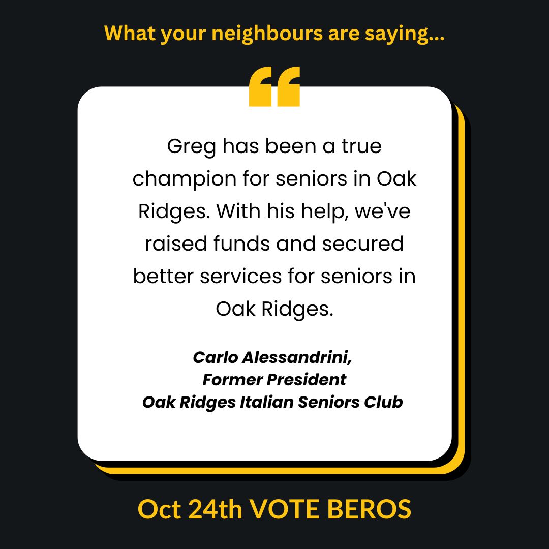 gregberos's tweet photo. It's been a very humbling experience working with our seniors' groups. It's important to be accessible and ready to help when our senior groups want to chat, put an event together or just need some information. Thank you Carlo for the support! https://t.co/O5w7fLXBYO