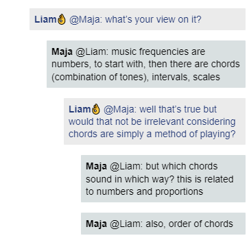 imamaths_team's tweet photo. How is maths and music related?🎶

Mathematicians Jennifer and Maja explain the relationship in a #CircleZone Chat this morning ✨

#mathsweek2022 #mathsandmusic @mathsweek 
@scienceirel https://t.co/SDBjF2z4a3