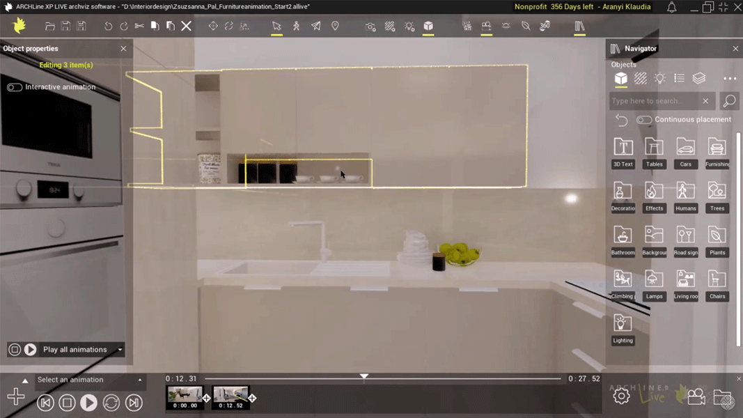 zw_france's tweet photo. 🖱️ Dans la version 2022 d'#ARCHLineLIVE, vous pouvez créer des animations interactives en personnalisant la façon dont chaque objet apparaitra lors de l'enregistrement d'une vidéo 3D !

#unrealengine #ARCHLine #ARCHLineLIVE #Architecture #Lumion #3D #Twinmotion https://t.co/0yTLPY0jGF