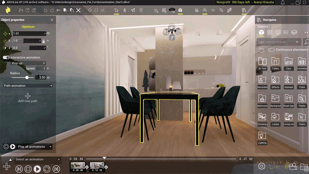 zw_france's tweet photo. 🖱️ Dans la version 2022 d'#ARCHLineLIVE, vous pouvez créer des animations interactives en personnalisant la façon dont chaque objet apparaitra lors de l'enregistrement d'une vidéo 3D !

#unrealengine #ARCHLine #ARCHLineLIVE #Architecture #Lumion #3D #Twinmotion https://t.co/0yTLPY0jGF