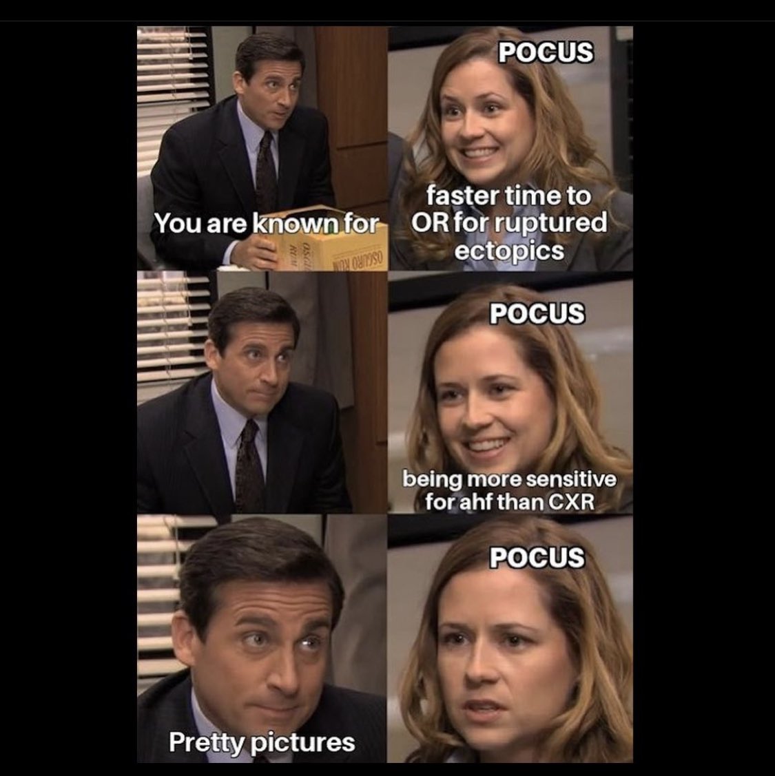 my frustration perfectly captured by <a href="/EMBoardBombs/">EM Board bombs</a> #POCUS #pocuswins