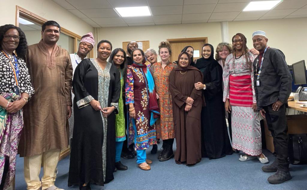 ot_natalie's tweet photo. BHR IDH celebrating &amp; sharing all of our cultures together for #BlackHistoryMonth ❤️our #Diversity @nelftemn @NELondonAHPs @NELFT_LGBT @ard_nelft @NELFTLetsEngage @NELFT @BansalHarjit @nelft @AnitaChristop16 @sherry_victory https://t.co/Y58N79KX3S