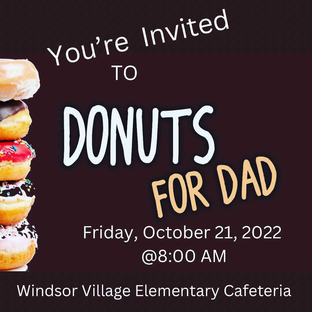 Windsor Village ES (@wv_eagles) on Twitter photo Alright, it’s time for #donutsfordads <a href="/wveagles/">wveagles</a>. Please fill out the form sent home yesterday so you and your child can enjoy a donut together. Can’t wait to see you all on #friday #dadlife #girldad #dadlove #boydad <a href="/HoustonISD/">Houston ISD</a> <a href="/slouis70/">Shantelle Louis</a> Alright, it’s time for #donutsfordads <a href="/wveagles/">wveagles</a>. Please fill out the form sent home yesterday so you and your child can enjoy a donut together. Can’t wait to see you all on #friday #dadlife #girldad #dadlove #boydad <a href="/HoustonISD/">Houston ISD</a> <a href="/slouis70/">Shantelle Louis</a>
