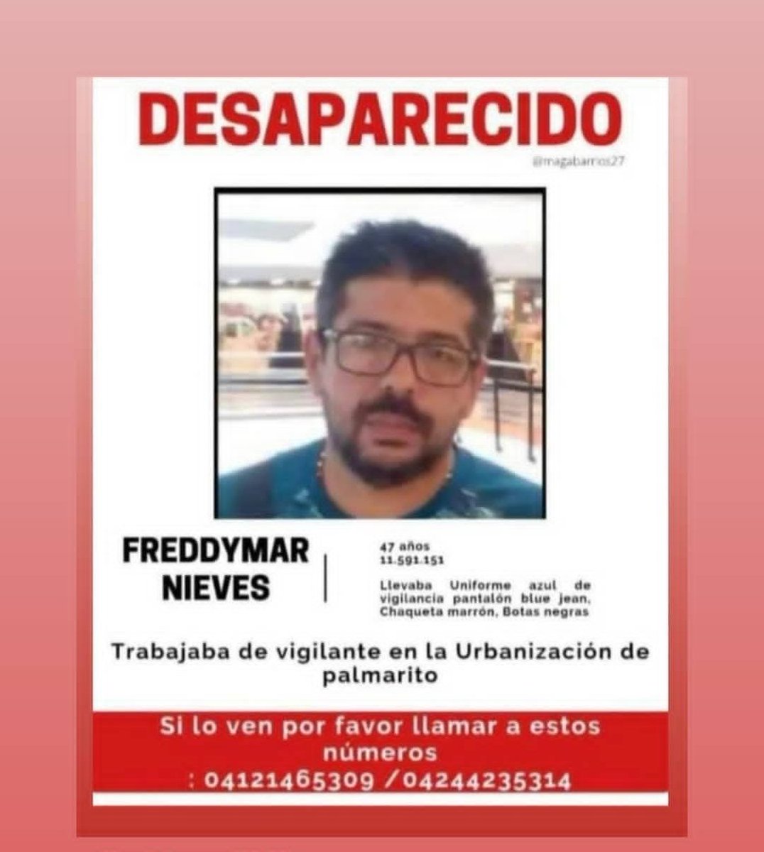 Hay varias personas desaparecidas en el castaño entre ellos personas que trabajaban como vigilantes en la zona, favor difundir la información. #MaracayAraguaEnEmergencia 
#MaracaySos