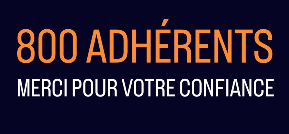 Nous avons dépassé les 800 adhérents !
Toute l’équipe de La Compagnie des CGP et de LCGP Formation vous remercient pour votre confiance 🙏🏻 #cgp #gestiondepatrimoine #courtage
