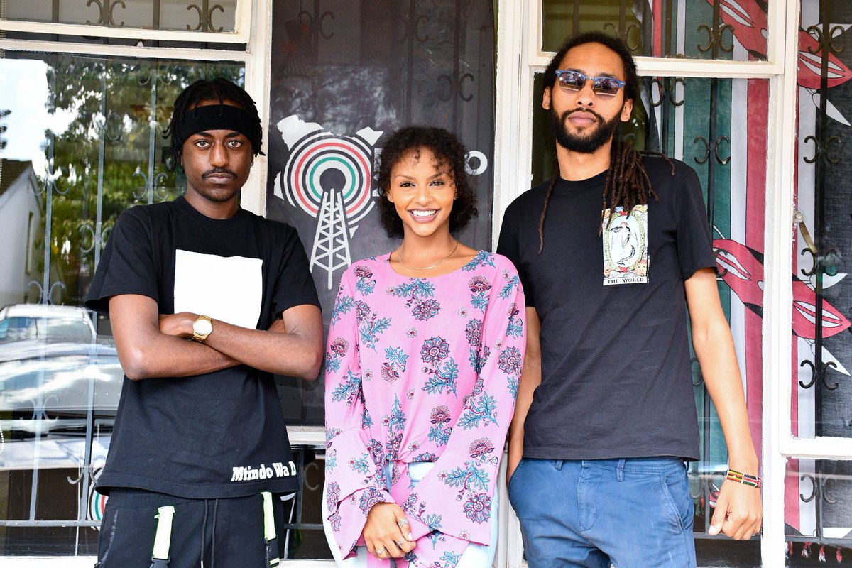 Blocka and <a href="/mvroe_/">roe</a> at Radio254 for the Tuchapiane show with @sonia_pinto_