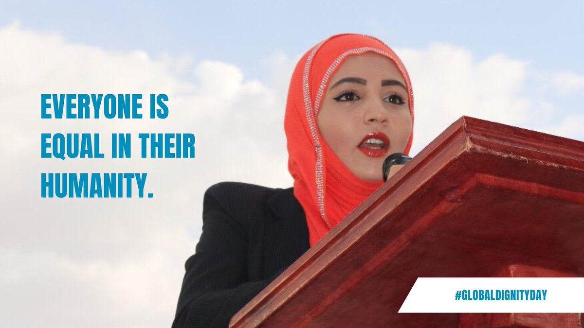 #thisisdignity #GlobalDignityDay