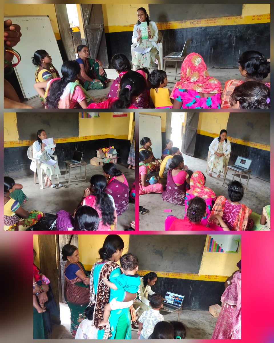 ChoDeepika's tweet photo. Given health education about routine immunization and importance of  vaccination at VHND session HWC Keshloor.@USAID_NISHTHA @prafull_sharma1 @pratiksha_pal @HealthCgGov https://t.co/lHRPAoK1Kw