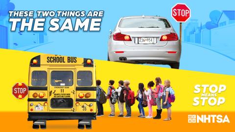 When you see a school bus slowing down or stopping, it’s not just the bus you need to have your eyes on – but surrounding areas too. Children wait several feet away from a bus & often cross the street when they’re boarding or unloading the bus. #NationalSchoolBusSafetyWeek #NHTSA