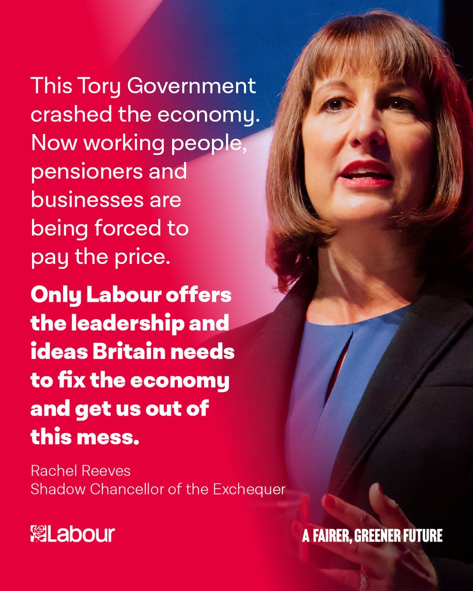 The damage is done and it’s clear the Tory government has no plan to clean up their mess. 

It’s time for a Labour government.