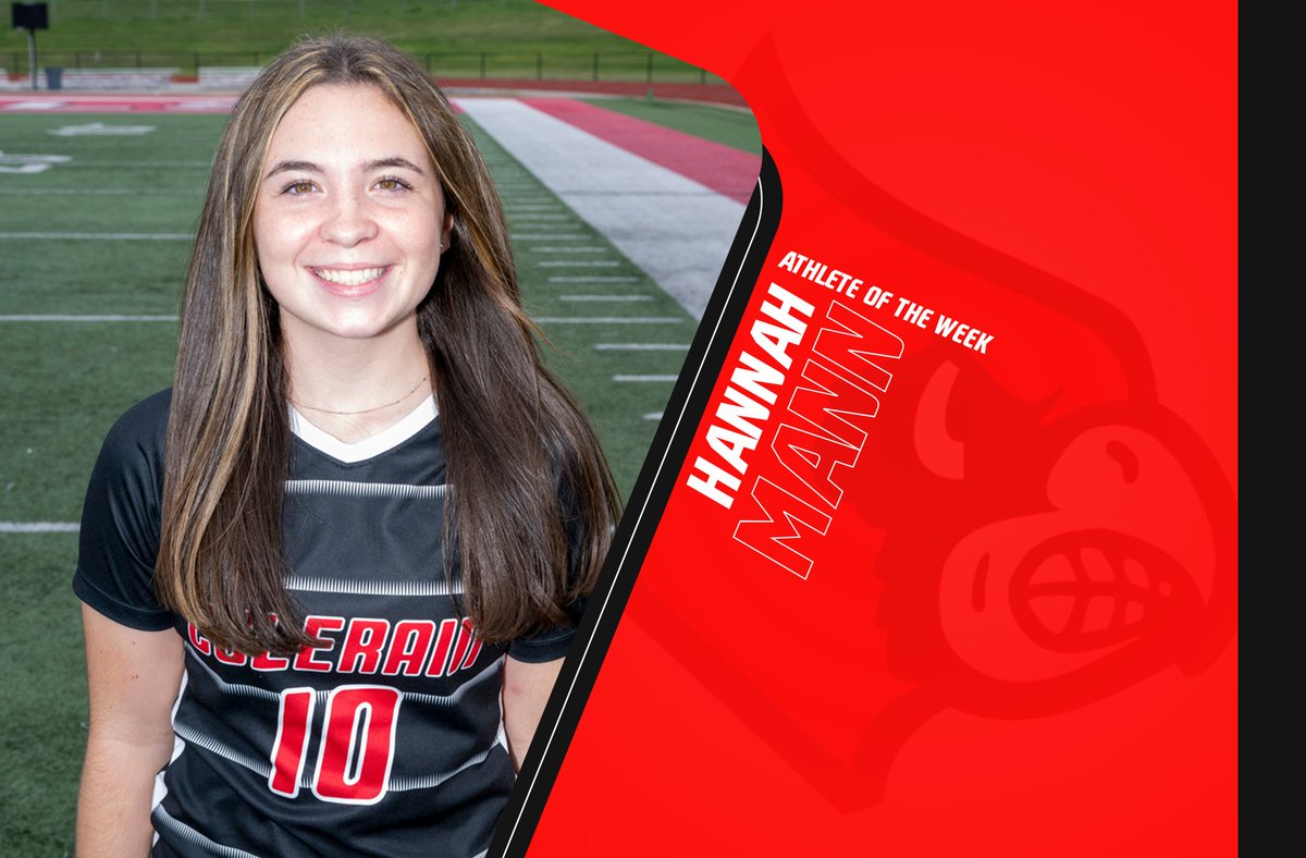 Hannah unselfishly switched positions midway through the season. She has helped shore up the women's soccer defense. Since her move, the Cardinal defense has only given up eight goals.