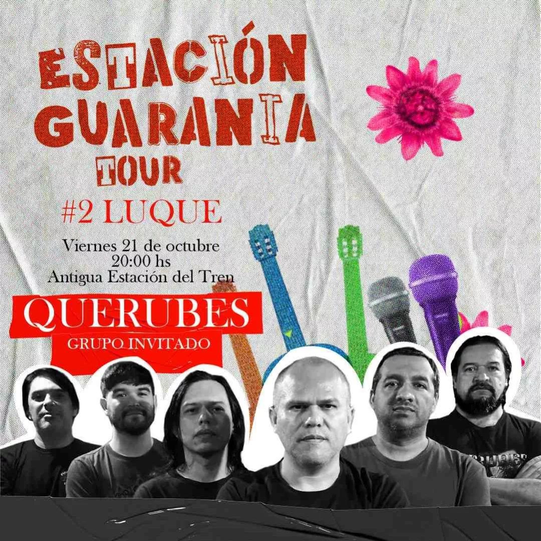 querubes_py's tweet photo. 🙋🏻‍♂️ Este VIERNES 21 tocamos en ESTACIÓN GUARANIA con Ricardo Flecha‼️
 📌 Estarán varios artistas invitados. Jajotopáta💪🏼🎼🎸 https://t.co/PulKWQq1bm