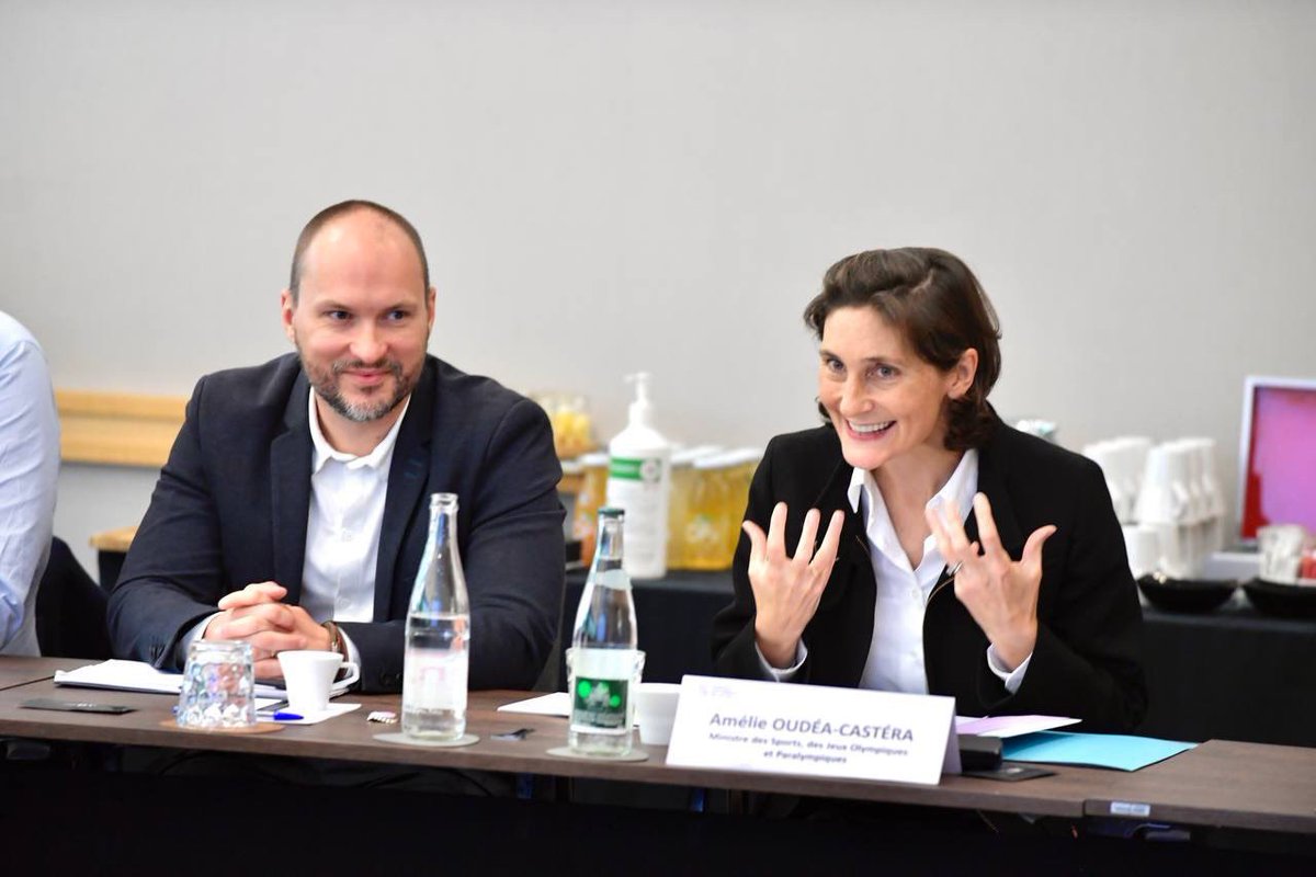 Amélie Oudéa-Castéra tweet media