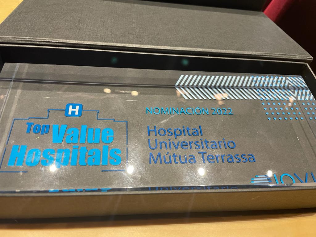 MarcMatarrodona's tweet photo. @Mutua_Terrassa ha estat finalista en els premis #HospitalesTOPValue en la seva segona edició: enhorabona i moltes felicitats a totes/ts els professionals que ho esteu fent possible! https://t.co/vM7BZKXylt