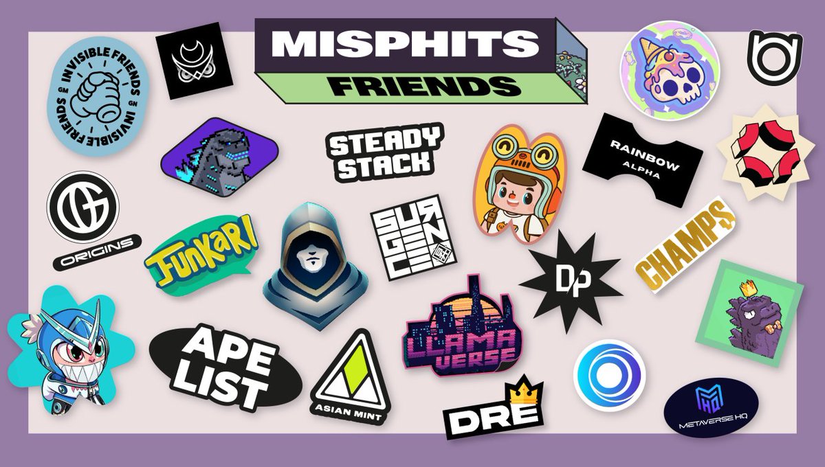 Misphits says thank you 🙏🏼 

We are incredibly grateful to all our early, current and future supporters. It’s time for us to give back! 

Once a Misphit, always a Misphit 🚀