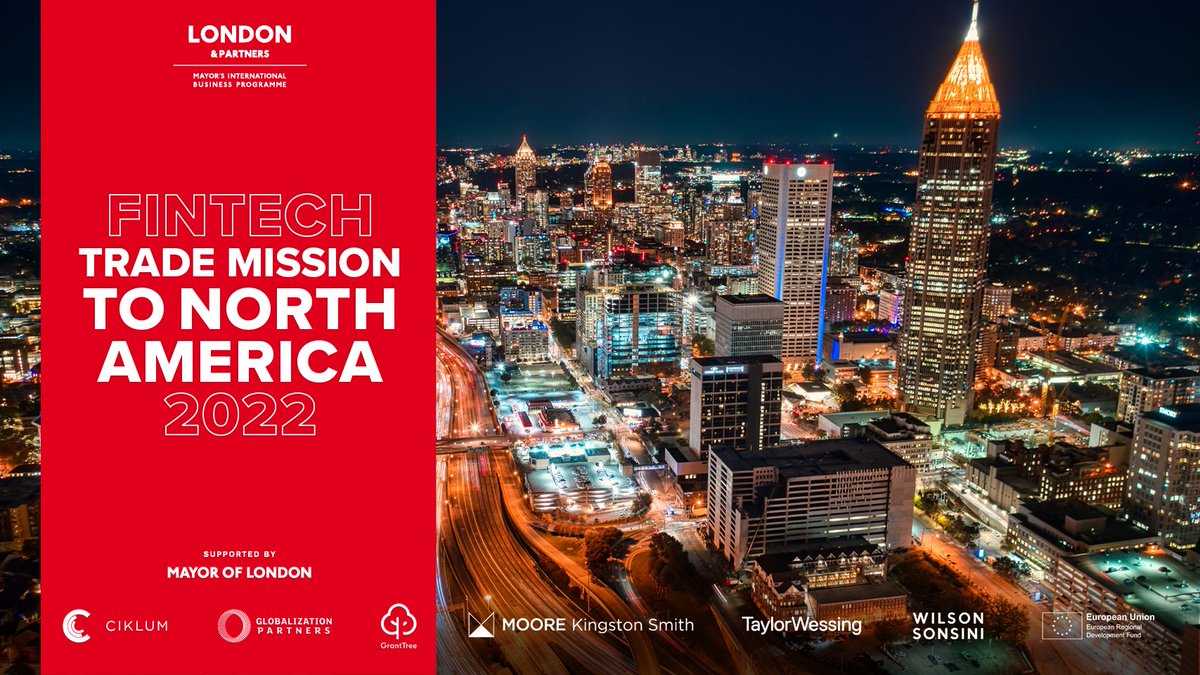 cygnetise's tweet photo. Fantastic start to the @londonpartners #MIBP North American #Fintech trade mission. We’re proud to be representing the sector in #NYC alongside 15 other best-in-class #London Fintechs during a packed week of meetings, pitching, networking and insights.
#blockchain #trade https://t.co/pnV9amhHz3