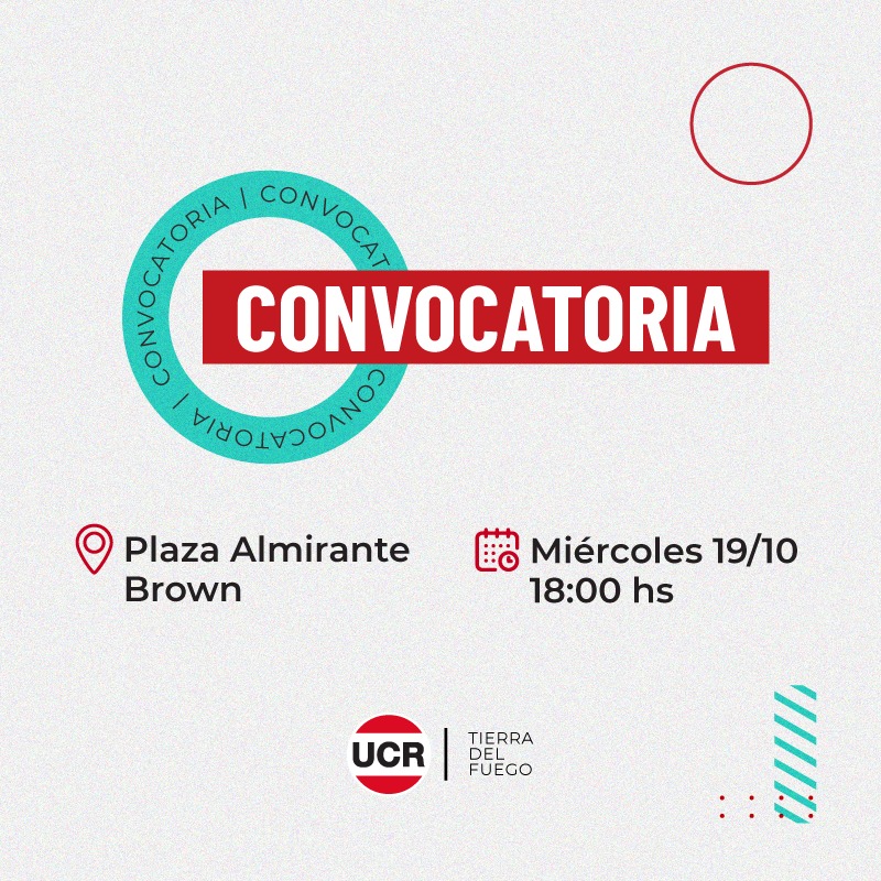 Los/as  fueguinos/as salimos a defender la ley 19640. Desde el plenario de autoridades del Radicalismo de la provincia los convocamos:

🗓️Miércoles 19 de octubre
⏰18 hs.
📍Plaza Almirante Brown

#defendamosla19640