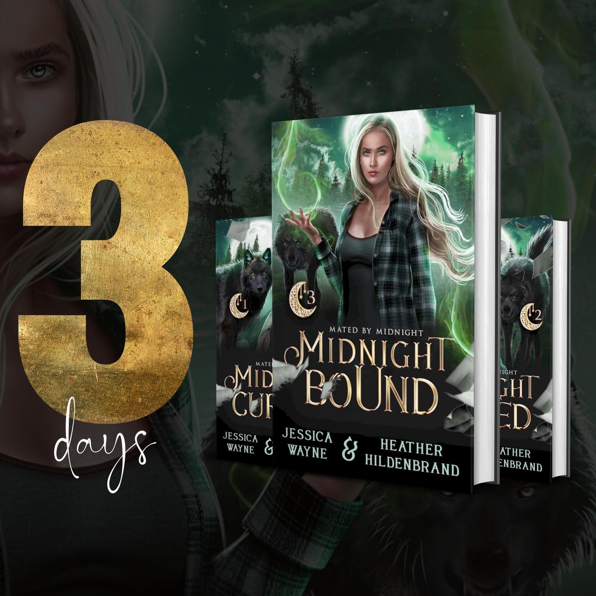 jessmccauthor's tweet photo. 3 days until Midnight Bound is released!

Pre-Order Now

𝗵𝘁𝘁𝗽𝘀://𝗴𝗲𝗻𝗶.𝘂𝘀/𝗠𝗶𝗱𝗻𝗶𝗴𝗵𝘁𝗕𝗼𝘂𝗻𝗱𝗔𝗺

#jessicawayne #heatherhildenbrand #midnightbound #midnighthunted #midnightcursed #curse #wolf #smalltown #spicybooks #sexybooks #indiebook #indieauthor #buyindieboo https://t.co/mZSWPmd5KJ