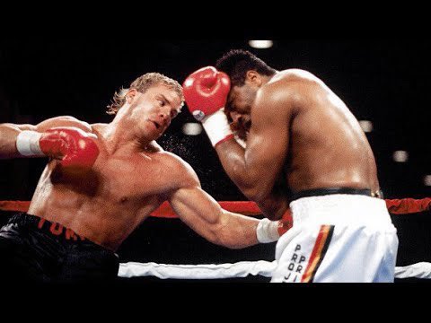 MatthewAguilar5's tweet image. 31 yrs ago Oct 18: Ray Mercer stops Tommy Morrison in 5, heavyweights, Convention Ctr AC. In battle of young, undefeated sluggers, “The Duke” rocks Mercer with uppercuts &amp;amp; power shots thru 4 before “Merciless” unloads in one of the most memorably violent KO’s in boxing history.