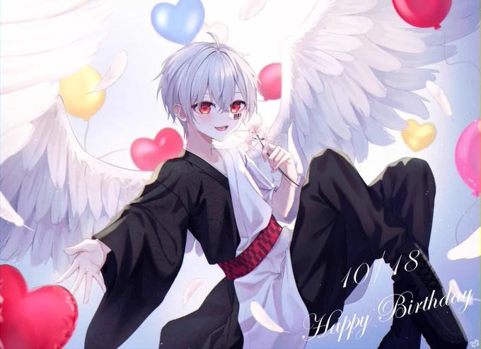 まふまふさんお誕生日おめでとうございます!幸せな一年になりますように。#まふあーと #まふまふ誕生祭2022 